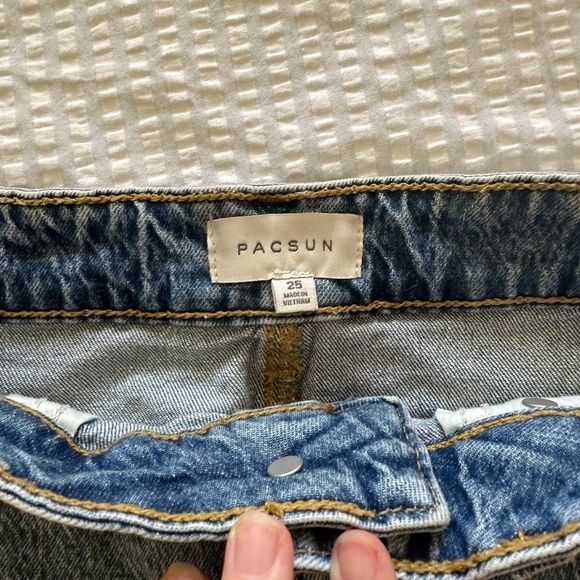 PacSun Denim Skirt- Sz 25 - Picture 3 of 3